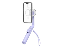 Spigen Magsafe Bluetooth Selfie Stick Tripod Lavender - 1346673 - zdjęcie 4